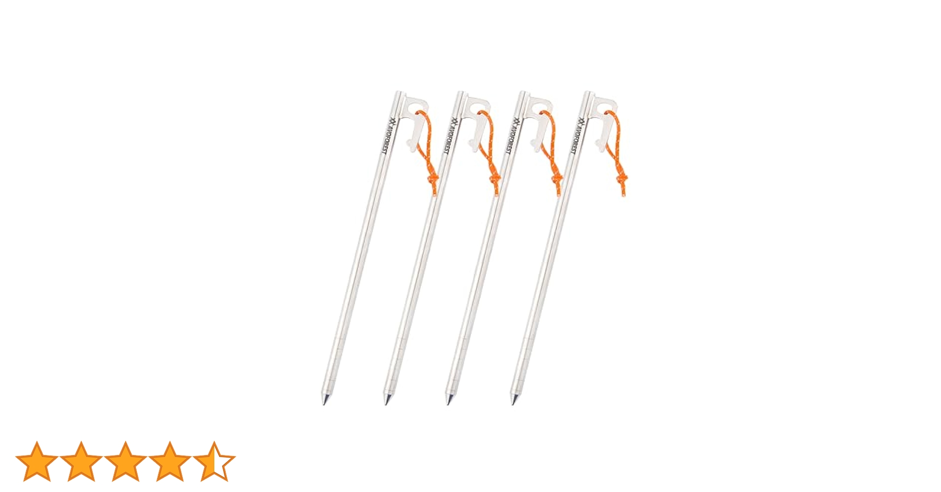 新品 【新開発】AVOFOREST ペグ チタン製 チタンペグ レーザー一体化溶 Amazon | 【新開発】AVOFOREST ペグ チタン製 チタンペグ